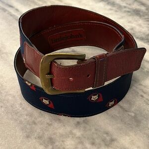 Vintage Foxhorn Fabric Belt by Marley Hodgson's Trafalgar Collection sz 36